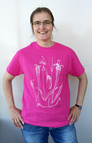 t-shirt - Print vleesetende planten